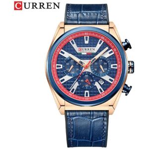 Maxpower (red) Curren Wristwatches Quartz Wrist Watch For Men Casual Sports Chronograph D Maxpower (red) Curren Wristwatches Quartz Wrist Watch For Men Casual Sports Chronograph D