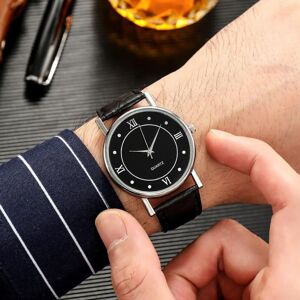 Maxpower (as the picture, C) Fashion Men's Leather Alloy Watches Quartz Wrist Watch Maxpower (as the picture, C) Fashion Men's Leather Alloy Watches Quartz Wrist Watch