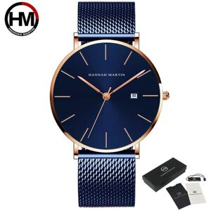 Maxpower (blue) Hannah Martin Classic Bauhaus Design Men Watch Dark Blue Japan Quartz Wat Maxpower (blue) Hannah Martin Classic Bauhaus Design Men Watch Dark Blue Japan Quartz Wat