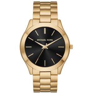 Michael Kors Slim Runway Three-Hand Gold-Tone Stainless Steel Men's Watch (Model Michael Kors Slim Runway Three-Hand Gold-Tone Stainless Steel Men's Watch (Model