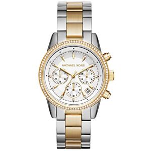 Michael Kors Womens Ritz Silver-Tone Watch MK6474 Michael Kors Womens Ritz Silver-Tone Watch MK6474