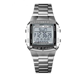 Unbranded (Silver) Sports Men Watch Luxury Watches Waterproof Military Led Wristwatch Digi Unbranded (Silver) Sports Men Watch Luxury Watches Waterproof Military Led Wristwatch Digi