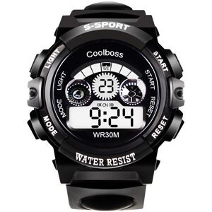 Unbranded (StyleA) Men Electronic Kids Sport Watch Water Resistance Night Light Multifunct Unbranded (StyleA) Men Electronic Kids Sport Watch Water Resistance Night Light Multifunct