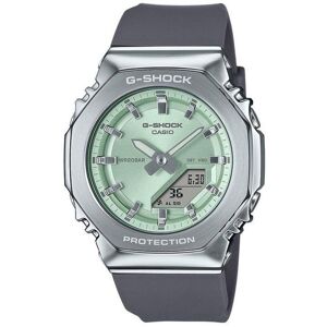 Casio G-shock Gm-s2110-3aer Women's Analog-digital Watch – Green Dial, Metal Bez Casio G-shock Gm-s2110-3aer Women's Analog-digital Watch – Green Dial, Metal Bez