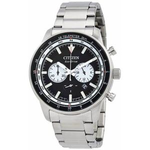 Citizen Ca4500-91e Eco-drive Chronograph Men's Watch - Black Dial, Stainless Ste Citizen Ca4500-91e Eco-drive Chronograph Men's Watch - Black Dial, Stainless Ste