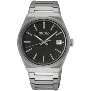 Seiko Classic Sur557p1 Quartz Men's Watch - Black Dial, Stainless Steel Bracele Seiko Classic Sur557p1 Quartz Men's Watch - Black Dial, Stainless Steel Bracele