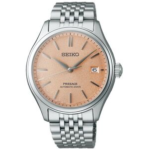 Seiko Presage Spb467j1 Men's Automatic Watch - Pale Persimmon Dial, Stainless St Seiko Presage Spb467j1 Men's Automatic Watch - Pale Persimmon Dial, Stainless St