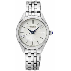 Seiko Sur537p1 Women's Quartz Watch, Silver Dial, Stainless Steel Bracelet Seiko Sur537p1 Women's Quartz Watch, Silver Dial, Stainless Steel Bracelet