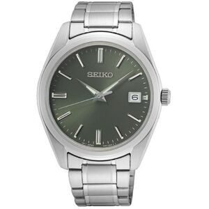 Seiko Sur527p1 Men's Quartz Watch - Green Dial, Stainless Steel Bracelet Seiko Sur527p1 Men's Quartz Watch - Green Dial, Stainless Steel Bracelet