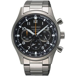 Seiko Ssb447p1 Men's Chronograph Watch, Black Dial, Stainless Steel Bracelet Seiko Ssb447p1 Men's Chronograph Watch, Black Dial, Stainless Steel Bracelet