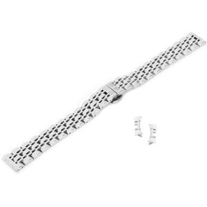 Unbranded Durable 14mm Silver Watch Band in Stainless Steel with Ergonomic Fit Unbranded Durable 14mm Silver Watch Band in Stainless Steel with Ergonomic Fit
