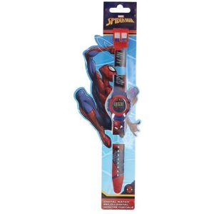 Watch - MARVEL - Spider-Man - Digital - Quartz - Faux Leather Strap Watch - MARVEL - Spider-Man - Digital - Quartz - Faux Leather Strap