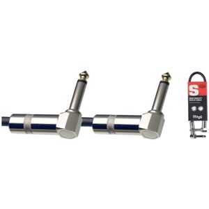 Stagg SPC010L DL 10cm/4 inch Unbalanced 1/4 inch Jack Patch Cable Stagg SPC010L DL 10cm/4 inch Unbalanced 1/4 inch Jack Patch Cable