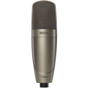Shure KSM42/SG Large Dual-Diaphragm Microphone 3 Pin XLR Grey Shure KSM42/SG Large Dual-Diaphragm Microphone 3 Pin XLR Grey