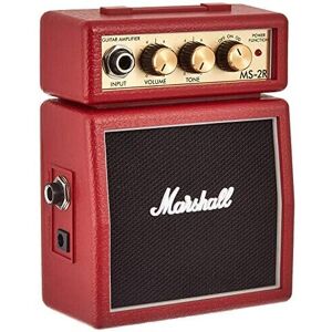 Marshall Amp MS2 Mini Amp: Red Marshall Amp MS2 Mini Amp: Red