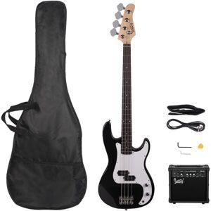 Unbranded Glarry GP Electric Bass Guitar Set W/ Bass AMP Cord Bag Wrench Tool Unbranded Glarry GP Electric Bass Guitar Set W/ Bass AMP Cord Bag Wrench Tool