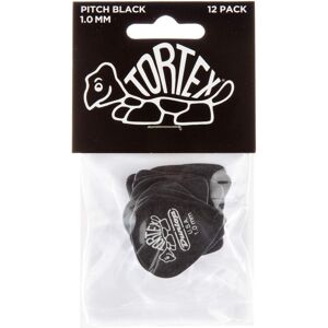 Dunlop 488P10 1.0mm Tortex Pitch Black Guitar Picks 12-Pack Dunlop 488P10 1.0mm Tortex Pitch Black Guitar Picks 12-Pack