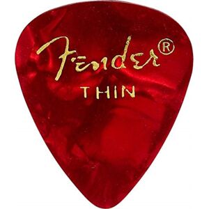 Fender Premium Celluloid Guitar Picks 351 Shape Red Moto Thin 12-Pack Fender Premium Celluloid Guitar Picks 351 Shape Red Moto Thin 12-Pack