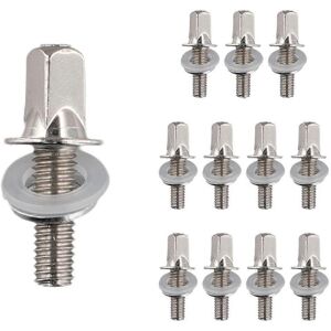 Unbranded 12pcs Drum Tension Rods Tension Screws Bass Drum Screws Set Bass Snare Drum Acce Unbranded 12pcs Drum Tension Rods Tension Screws Bass Drum Screws Set Bass Snare Drum Acce