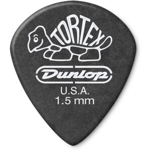 Dunlop 482R1.5 Tortex Pitch Black Jazz III 1.5mm 72/Bag Dunlop 482R1.5 Tortex Pitch Black Jazz III 1.5mm 72/Bag