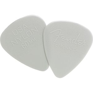 Fender Nylon Guitar Picks 351 Shape Guitar Accessories White 0.60mm 12-Pack Fender Nylon Guitar Picks 351 Shape Guitar Accessories White 0.60mm 12-Pack