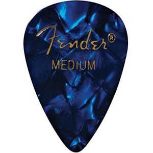 Fender Premium Celluloid Guitar Picks 351 Shape Blue Moto Medium 144-Pack Fender Premium Celluloid Guitar Picks 351 Shape Blue Moto Medium 144-Pack