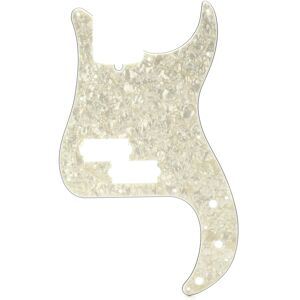 Fender Modern Pickguard Precision Bass 13-Hole - White Moto Fender Modern Pickguard Precision Bass 13-Hole - White Moto