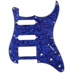 Unbranded (blue pearl) 3-Ply 11 Holes Colorful Guitar Pickguard Scratch Plate For Electric Unbranded (blue pearl) 3-Ply 11 Holes Colorful Guitar Pickguard Scratch Plate For Electric