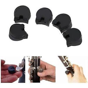 Unbranded (As show, One size) 5PCS (Black) Standard Clarinet Thumb Rest, Clarinet Oboe Cla Unbranded (As show, One size) 5PCS (Black) Standard Clarinet Thumb Rest, Clarinet Oboe Cla