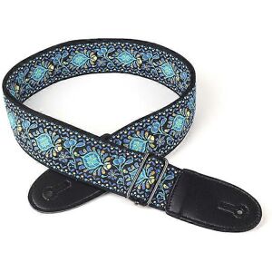 Unbranded (As show, One size) Folk guitar strap (blue), classical electric guitar back for Unbranded (As show, One size) Folk guitar strap (blue), classical electric guitar back for