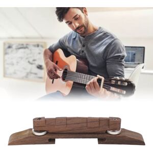 Unbranded Guitar Bridge Rosewood Lifting Archtop Guitar Bridge for Performance Replacement Unbranded Guitar Bridge Rosewood Lifting Archtop Guitar Bridge for Performance Replacement