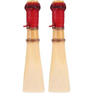 Unbranded (As show, One size) 2Pcs/pack Reeds Reed Material Bassoon Reeds Medium Strength Unbranded (As show, One size) 2Pcs/pack Reeds Reed Material Bassoon Reeds Medium Strength