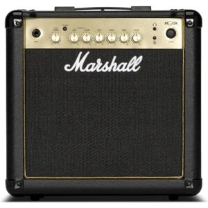 Marshall MG15GR Guitar Combo Amplifer with Reverb, Practice Amp Suitable for Ele Marshall MG15GR Guitar Combo Amplifer with Reverb, Practice Amp Suitable for Ele