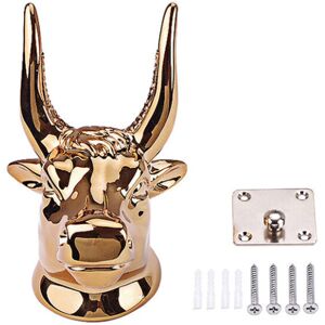 GreenZech Universal 1 Set Gold Bull Metal Guitar Hanger Hook Holder Wall Mount Stand Brack GreenZech Universal 1 Set Gold Bull Metal Guitar Hanger Hook Holder Wall Mount Stand Brack
