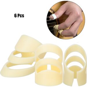 Unbranded High Quality Finger Picks for Classic and Steel String Guitar 6Pcs Size L Unbranded High Quality Finger Picks for Classic and Steel String Guitar 6Pcs Size L