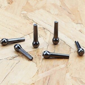 Unbranded For 6pcs Guitar Bridge Pins Saddle Nut Strings Nail Unbranded For 6pcs Guitar Bridge Pins Saddle Nut Strings Nail