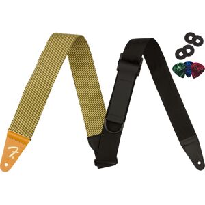 Fender 2-Inch Right Height Guitar Strap - Tweed Bundle with Red Strap Fender 2-Inch Right Height Guitar Strap - Tweed Bundle with Red Strap
