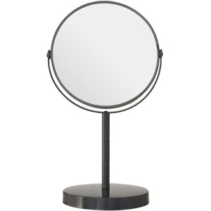 Premier Housewares Grey Metal Swivel Table Mirror, Free Standing Premier Housewares Grey Metal Swivel Table Mirror, Free Standing