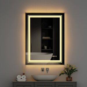 (Rectangle(600x800mm)) LUVODI LED Bathroom Vanity Mirror Wall Mounted (Rectangle(600x800mm)) LUVODI LED Bathroom Vanity Mirror Wall Mounted