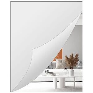 TSKDKIT Self Adhesive Mirror Tiles Large Acrylic Mirror Sheet Thickened Wall Mirror Tile TSKDKIT Self Adhesive Mirror Tiles Large Acrylic Mirror Sheet Thickened Wall Mirror Tile