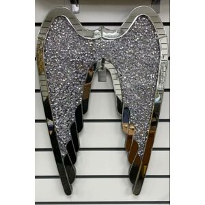 Sparkle CRUSHED DIAMOND CRYSTAL SHINY WALL HANGING ANGEL WINGS 60X40CM Sparkle CRUSHED DIAMOND CRYSTAL SHINY WALL HANGING ANGEL WINGS 60X40CM