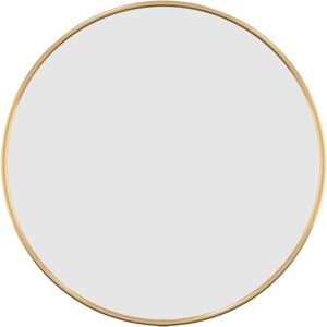 vidaXL Round Gold Wall Mirror - Bathroom Vanity 40cm vidaXL Round Gold Wall Mirror - Bathroom Vanity 40cm