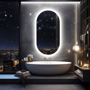 LUVODI 600*1200mm Wall-mounted Oval Led Backlight Bathroom Vanity Mirror LUVODI 600*1200mm Wall-mounted Oval Led Backlight Bathroom Vanity Mirror