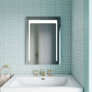 Balterley Rectangular LED Illuminated Touch Sensor Mirror with Demister, 700mm x 500mm - C Balterley Rectangular LED Illuminated Touch Sensor Mirror with Demister, 700mm x 500mm - C