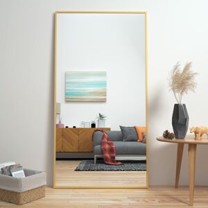 (Gold) CASSILANDO 165x60cm Full Length Standing Mirror (Gold) CASSILANDO 165x60cm Full Length Standing Mirror