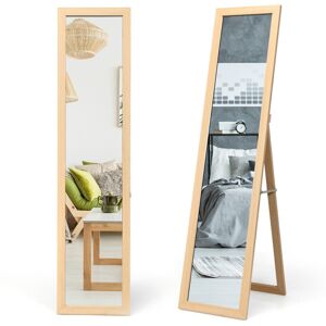 Costway 2 IN1 Full Length Mirror Free Standing Full Body Dressing Mirror Wall Mounted Costway 2 IN1 Full Length Mirror Free Standing Full Body Dressing Mirror Wall Mounted