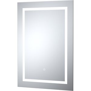 Balterley Rectangular LED Framed Illuminated Touch Sensor Mirror with Demister, 700mm x 50 Balterley Rectangular LED Framed Illuminated Touch Sensor Mirror with Demister, 700mm x 50
