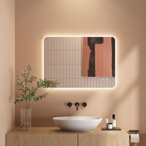 Dripex LED Bathroom Mirror with Lights, 500 * 700 MM Light up Backlit Mirror Bat Dripex LED Bathroom Mirror with Lights, 500 * 700 MM Light up Backlit Mirror Bat