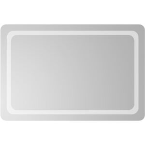 (60 x 90 cm) vidaXL LED Bathroom Mirror Washroom Wall-mounted Light up Mirror Mu (60 x 90 cm) vidaXL LED Bathroom Mirror Washroom Wall-mounted Light up Mirror Mu