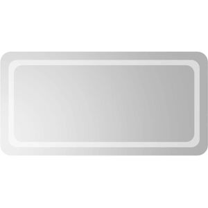 (100 x 50 cm) vidaXL LED Bathroom Mirror Washroom Wall-mounted Light up Mirror M (100 x 50 cm) vidaXL LED Bathroom Mirror Washroom Wall-mounted Light up Mirror M